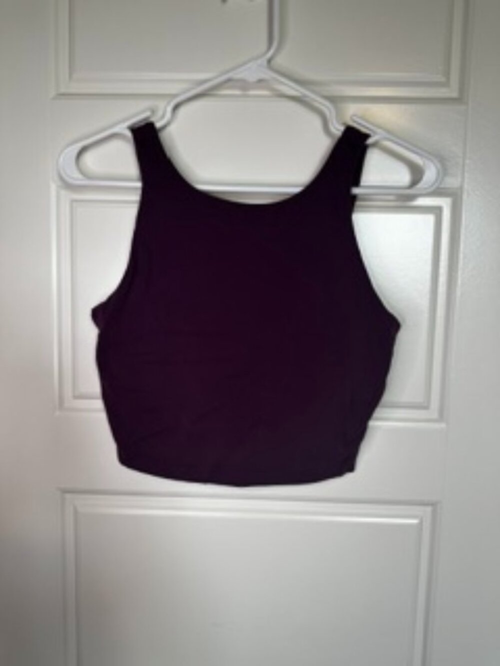 CRZ Yoga Workout Crop Top Tank w/ Built In Bra